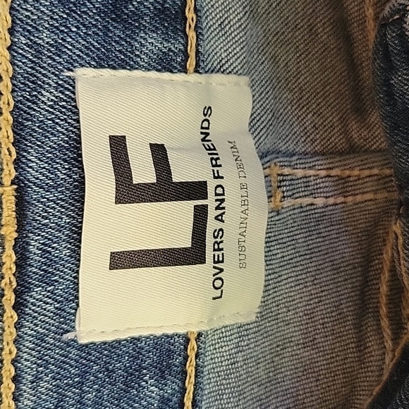 Lovers and Friends Size 23 River Low Rise Flare Jeans NWT - Picture 3 of 9